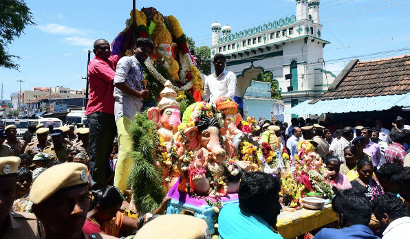 நாளை விநாயகர் சதுர்த்தி: தமிழகம் முழுவதும் தீவிர பாதுகாப்பு ஏற்பாடுகள்!